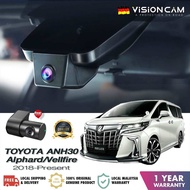 🔥4K UHD Premium DashCam🔥Vision Cam For Toyota Vellfire,Alphard ANH30 18-22 Wifi DashCam Front 2K QHD &amp; Rear 1080P