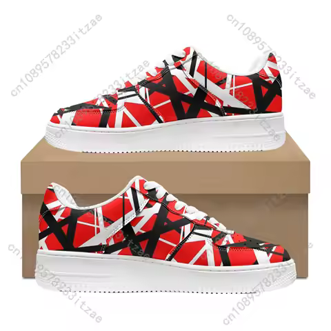 Van Evh 1984 Stripes Halen Shoes AF Basketball Rock Band 5150 Men Women Sports Flats Force Sneakers 