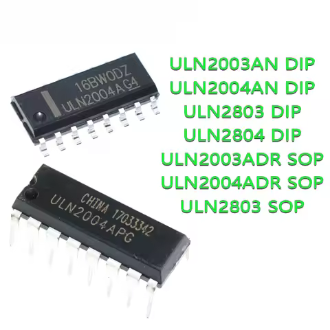 10PCS ULN2003AN DIP-16 ULN2003 ULN2003APG DIP ULN2003ADR ULN2004AN ULN2004ADR ULN2004 ULN2004APG SOP