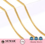 kalung emas wanita flexy 17k semar nusantara - normal 10gr