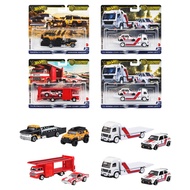 Hot Wheels Team Transport Assortment Vehicle Toy Mini Cars Set of 2 x 4 Sets Box Sale For Ages 3 and
