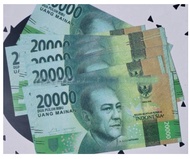 [1 pack] korean uang mainan uang hiasan mahar buket ulang tahun uang - lama 20.000