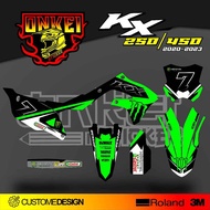 DECAL STICKER KX 250-450 2020-2024 SC1