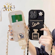 GC07 Softcase Sling Bag Black ChainTALI For Oppo A1K A3S A5 A5S A7 A9 A11K A12 A15 A15S A16 A16S A17