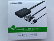 綠聯 VGA-to-HDMI converter