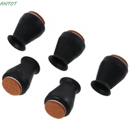 ANTOT 16Pcs Chair Leg Floor Protectors, Silicone Rubber Furniture Leg Caps, Fit 0.5'' - 0.9'' Furnit