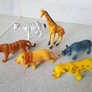 Animal zoo animal Toy Set Kingdom - Rubber animal Toys / Figure animal Kingdom Toys / animal zoo Toy