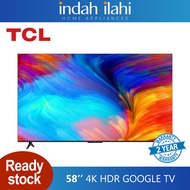 TCL 58" 4K UHD Google LED TV 58P635
