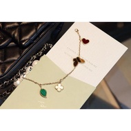 Van Cleef & Arpels Van Cleef & Arpels Arpels Bracelet Lucky Four Patterns Butterfly Leaf Four Flower