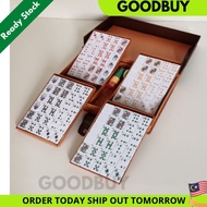 Home Game Rummy/Cinami /Lami Mahjong Set/ 4player Mahjong Acrylic with Leather Box