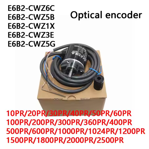 E6B2CWZ6C 1000P/R Optical Rotary encoder E6B2-CWZ6C E6B2-CWZ5B E6B2-CWZ1X E6B2-CWZ3E E6B2-CWZ5G 10P/