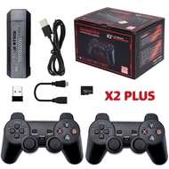 X2 PLUS Home Game Console HD 2.4G Retro PSP TV Game Console GD10 3D Game Stick