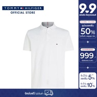 Tommy Hilfiger เสื้อโปโลผู้ชาย รุ่น MW0MW26881 YBR - สีขาว