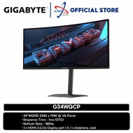 GIGABYTE G34WQC (144Hz) /  G34WQCP (180Hz) 34" CURVED GAMING MONITOR ( 34" VA QHD / 1MS / AMD FREESY