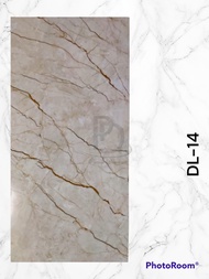 wallpaper dinding 3d foam marble 30 x 60 cm/lantai vinyl marbel granit - dl-14