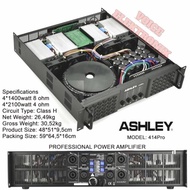 Power Ashley 414 Pro Original Power Amplifier 4 Channel Class H