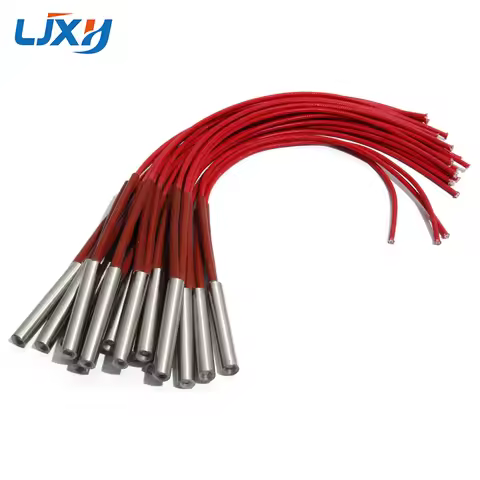 LJXH 2PCS 14mm 30~70mm Cartridge Heaters 110/220/380V Tubular Electric Mold 105W/140W/180W/210W/240W