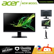 ACER 21.5" Monitor (KA222Q AQBMIIX)  VA Monitor VGA/HDMI 75Hz Freesync VESA Speakers (PQ)