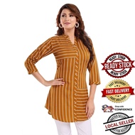 Kurti 100% ORIGINAL READY STOCK Designer Indian Kurtis Top Saree Sari Utharsh Punjabi Suit Readymade