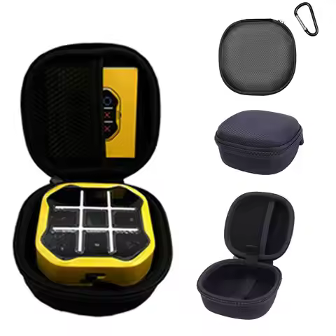 For GiiKER Tic Tac Toe Bolt Game 3-in-1 Handheld Puzzle Game Console Storage Bag EVA Electronic Stor