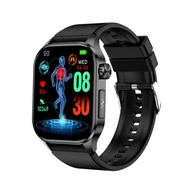 HOT New ET580 Smart Watch Bluetooth Call ECG Non-invasive Blood Sugar Blood Oxygen Heart Rate Monito