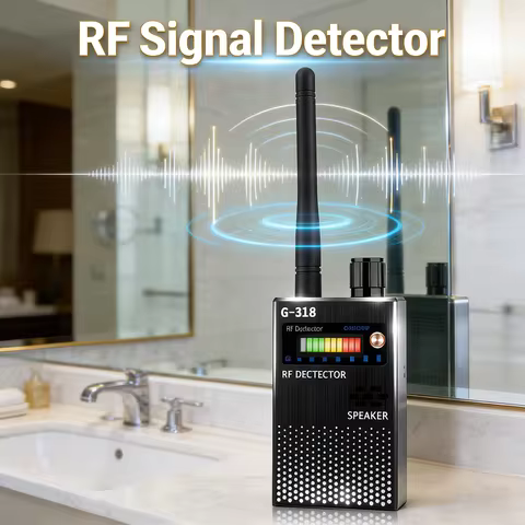 G318 Detector Multi-function Anti Mini Bug Audio Spy-Camera GSM Finder GPS Signal Lens RF Locator Tr