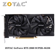 default Used ZOTAC RTX 2060 SUPER 8GD6 Graphic Cards GPU Map For NVIDIA RTX 20 Series RTX2060 SUPER 
