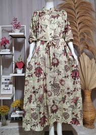 Gamis sutra armani silk premium