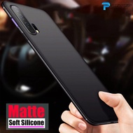 Case Huawei P60 Art  P50 P40 P30 P20 P10 Lite Y5P Y6P Y7P Y8P Y9 Y7 Y6 Y5 Y3 Prime Pro 2018 Y6 II Y3II Y5II Y6II Black Matte Soft Silicone Back Phone Case
