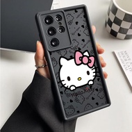 Sanrio H-Hello Kitty Phone Case for Samsung Galaxy S25 S23 S24 Ultra S20 S21 FE S22Plus 25Plus Cover