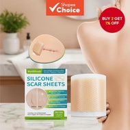 West&Month Silicone Strips for Reducing Scars and Smoothing Skin  Jalur Silikon West&Month untuk Mem