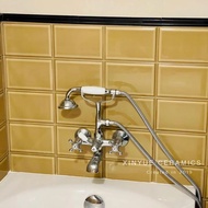 Popular recommendation: French retro bathroom yellow bread tiles, kitchen and restroom commercial ch