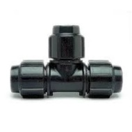POLY pipe connector fitting  PVC EQUAL TEE 20MM / 25MM / 32MM WireMax