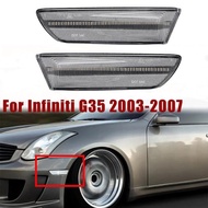 Sequential Switchback LED Side Marker Signal Lights For 2003-2007 Infiniti G35 Coupe