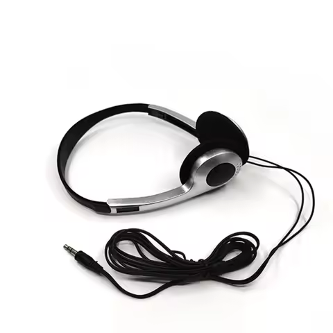 Retro Wired Headphones Hip Hop Trends MP3 Wired Connection Music Walkman Earphone Personality Over E