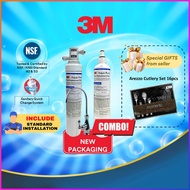3M™ Under Sink Water Filter AP Easy Complete + 3M™ Water Filter Replacement Cartridge C-Complete / 3