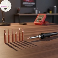 XUAN 900M Soldering Iron Tips Set 1 Set K 2.4D 3C B I Pure Copper for 936 Handle Clean Soldering for