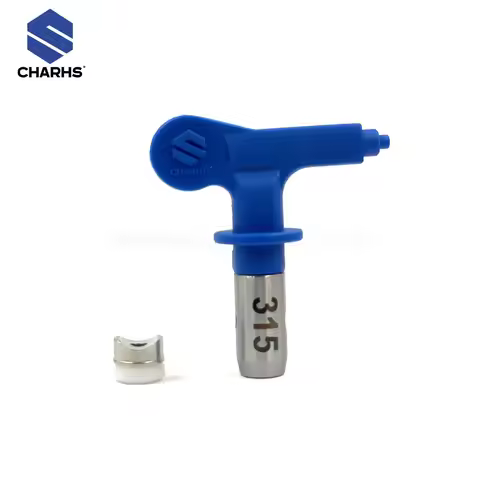 Charhs spray nozzles, airless spray gun nozzles, airless spray gun accessories, specifically the Tit