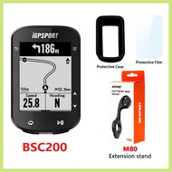 IGPSPORT BSC200 Bicycle Computer Outdoor Riding Odometer Candence Sensor BSC 200 GPS MTB Road Bike Speedometer ANT+ For Traval