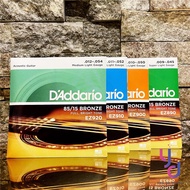 American D'addario EZ890/EZ900/EZ910/EZ920 Wooden Acoustic Guitar Steel Strings