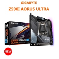 GA Z590I AORUS ULTRA LGA 1200 Intel Z590 Mini-ITX dual M.2 HDMI Intel WIFI 6 gaming GIGABYTE Motherb