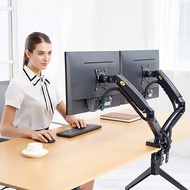 ขาตั้งจอคอมแบบ 2 จอ NB F160 (รับจอ17- 30นิ้ว)PC Monitor Arm Adjustable Gas Spring Full Motion Deskto