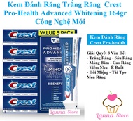[CHÍNH HÃNH USA] Kem Đánh Răng Crest Pro Health Advanced Whitening Giúp Răng Trắng Sáng Toàn Diện - 