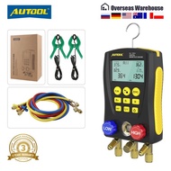 AUTOOL LM120 Plus Digital Manifold Meter Air Conditioning Vacuum Gauge for Refrigeration HVAC Vacuum
