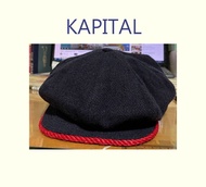 【相當漂亮】KAPITAL 質感一流  經典海軍藍報童帽