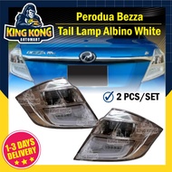 Perodua Bezza 2016-2023 Albino White Tail Lamp Clear Lampu belakang bezza 2pcs/set