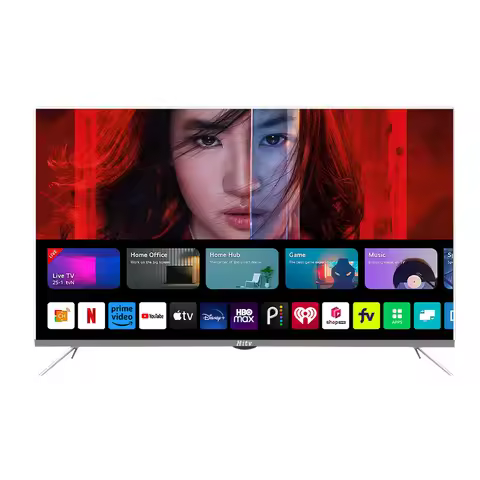 Global Version Android Smart TV 19-65 Inch 2K 4K UHD Frameless LED Television, WiFi BT Google Play N