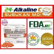 ✙ ♣ ❂ 24-ALKALINE C, AUTHENTIC - 100 capsules