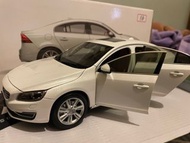 1:18 Volvo S60 L 合金模型車 完整盒裝 1/18 原廠精品 進口房車模型