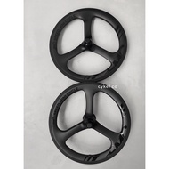 Smc carbon wheelset 7 speed ceramic hub 16 349 UD matte rim brake